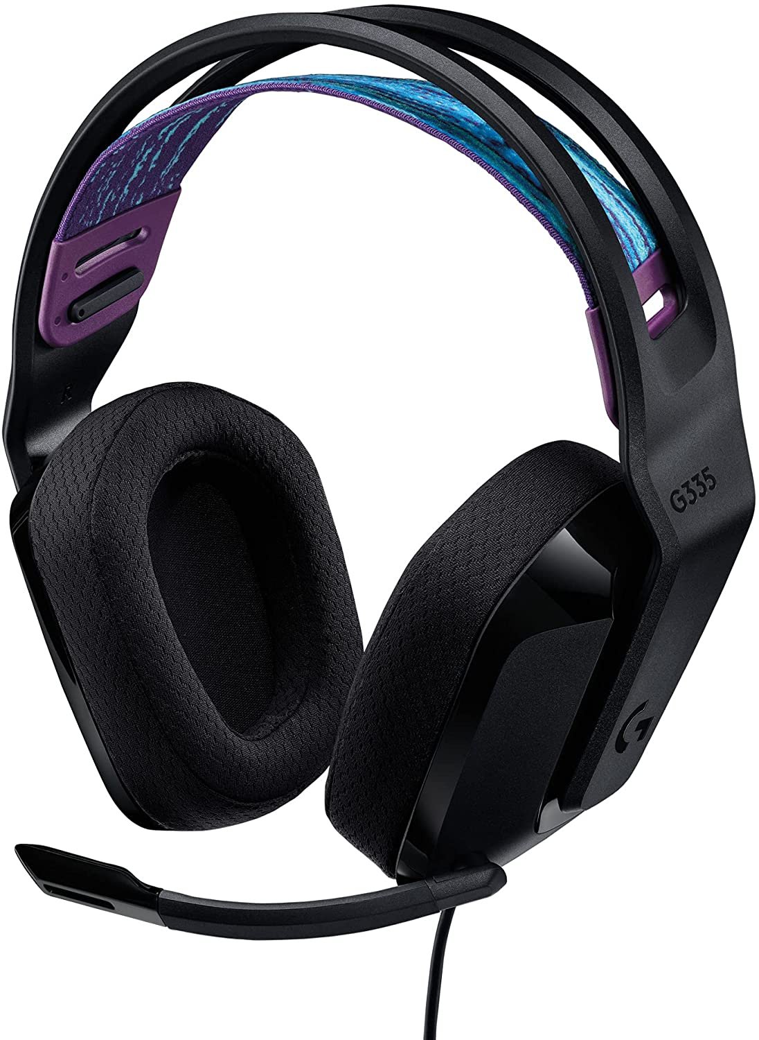 headphone 4 ONIKUMA GT828 Logitech G335 Wired Gaming Headset - Black - Image 1