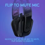 ONIKUMA GT828 Logitech G335 Wired Gaming Headset - Black - Image 5