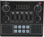 V9 BT Sound Card Audio Mixer