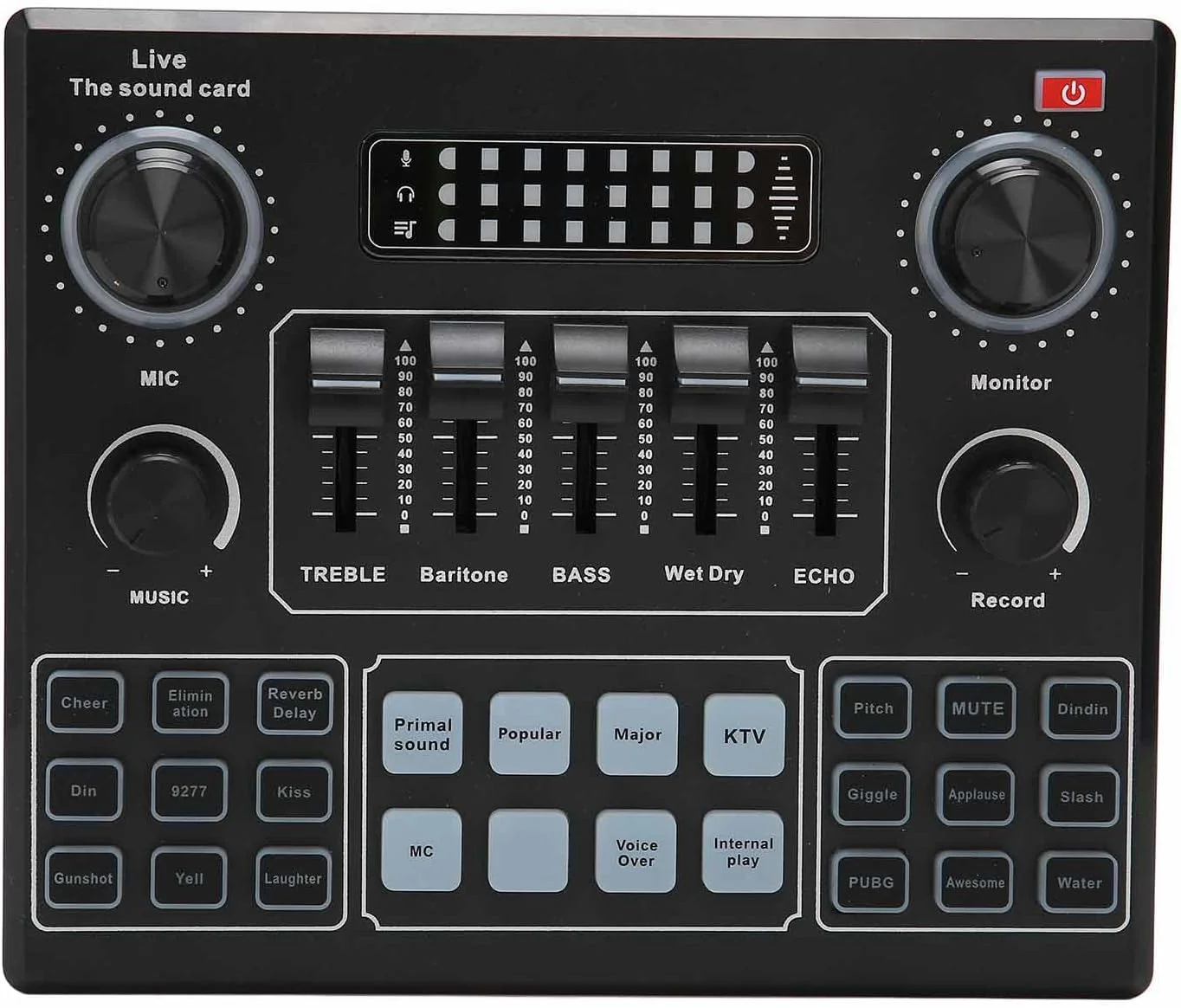 mixer 10 V9 BT Sound Card Audio Mixer - Image 1