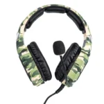 Onikuma K8 Professional Gaming Headset with Noise Cancellation - Army Green - Image 2