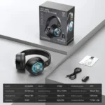 ONIKUMA GT802 Tri-Mode Wireless Gaming Headset with RGB Lighting - Image 9