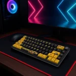Transformers TF-GK02 Aluminum Mechanical Keyboard With RGB - Bumblebee - Image 3