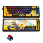 Transformers TF-GK02 Aluminum Mechanical Keyboard With RGB - Bumblebee