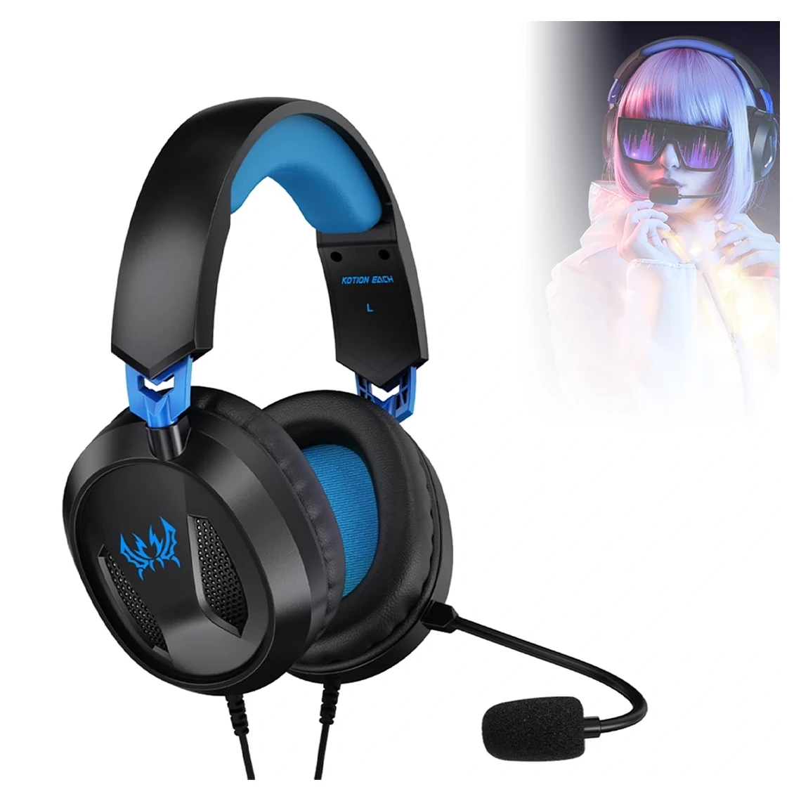40515 KOTION EACH G3100 Gaming Headset - Image 1