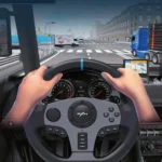 PXN V9 Racing Wheel with Manual Shifters and 3-Pedal - Image 3
