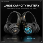 ONIKUMA GT802 Tri-Mode Wireless Gaming Headset with RGB Lighting - Image 7