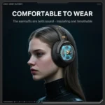 ONIKUMA GT802 Tri-Mode Wireless Gaming Headset with RGB Lighting - Image 8