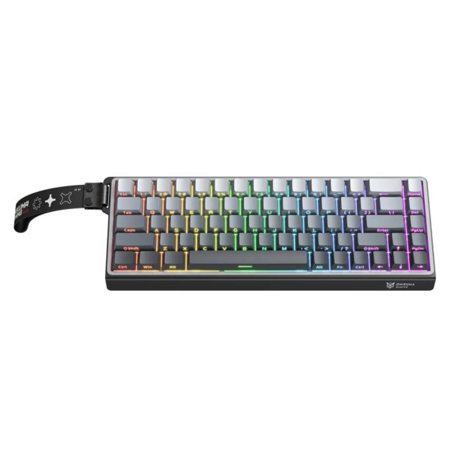 ONIKUMA-G69 Onikuma G69 Compact RGB Wired Magnetic Switch Keyboard - Image 1