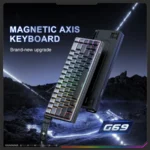 Onikuma G69 Compact RGB Wired Magnetic Switch Keyboard - Image 4