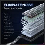 Onikuma G69 Compact RGB Wired Magnetic Switch Keyboard - Image 7