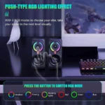Onikuma L6 RGB Multimedia Gaming Speaker with Bluetooth & USB Support - Image 8