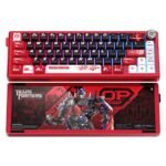 Transformers TF-GK02 Aluminum Mechanical Keyboard With RGB - Prime Red