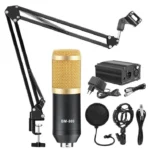 Condenser Microphone BM800 + V8 Version Sound Card Complete Set