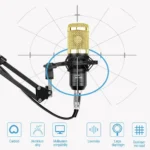 Condenser Microphone BM800 + V8 Version Sound Card Complete Set - Image 3