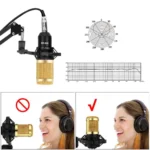 Condenser Microphone BM800 + V8 Version Sound Card Complete Set - Image 6