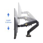 NB F80 Single Monitor 17″ – 30″ Arm Desk Mount Table Stand Full Motion Flat, 2-9 KG - Image 2