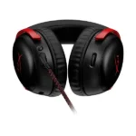 HyperX Cloud III – Wired Gaming Headset, PC, PS5, Xbox Series X|S, Switch, Mobile Angled 53mm Drivers, DTS,USB-C, USB-A, 3.5mm – (Black/Red) - Image 2