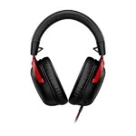 HyperX Cloud III – Wired Gaming Headset, PC, PS5, Xbox Series X|S, Switch, Mobile Angled 53mm Drivers, DTS,USB-C, USB-A, 3.5mm – (Black/Red) - Image 4