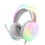 ONIKUMA X25 RGB Gaming Headset- White