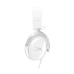 HyperX Cloud III DTS Headphone X Spatial Audio Wired Gaming Headset for PC, PS5, PS4, Xbox One, Switch - White - Image 2
