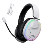 ONIKUMA GT836 Gaming Headset with Four-Mode Connectivity- White