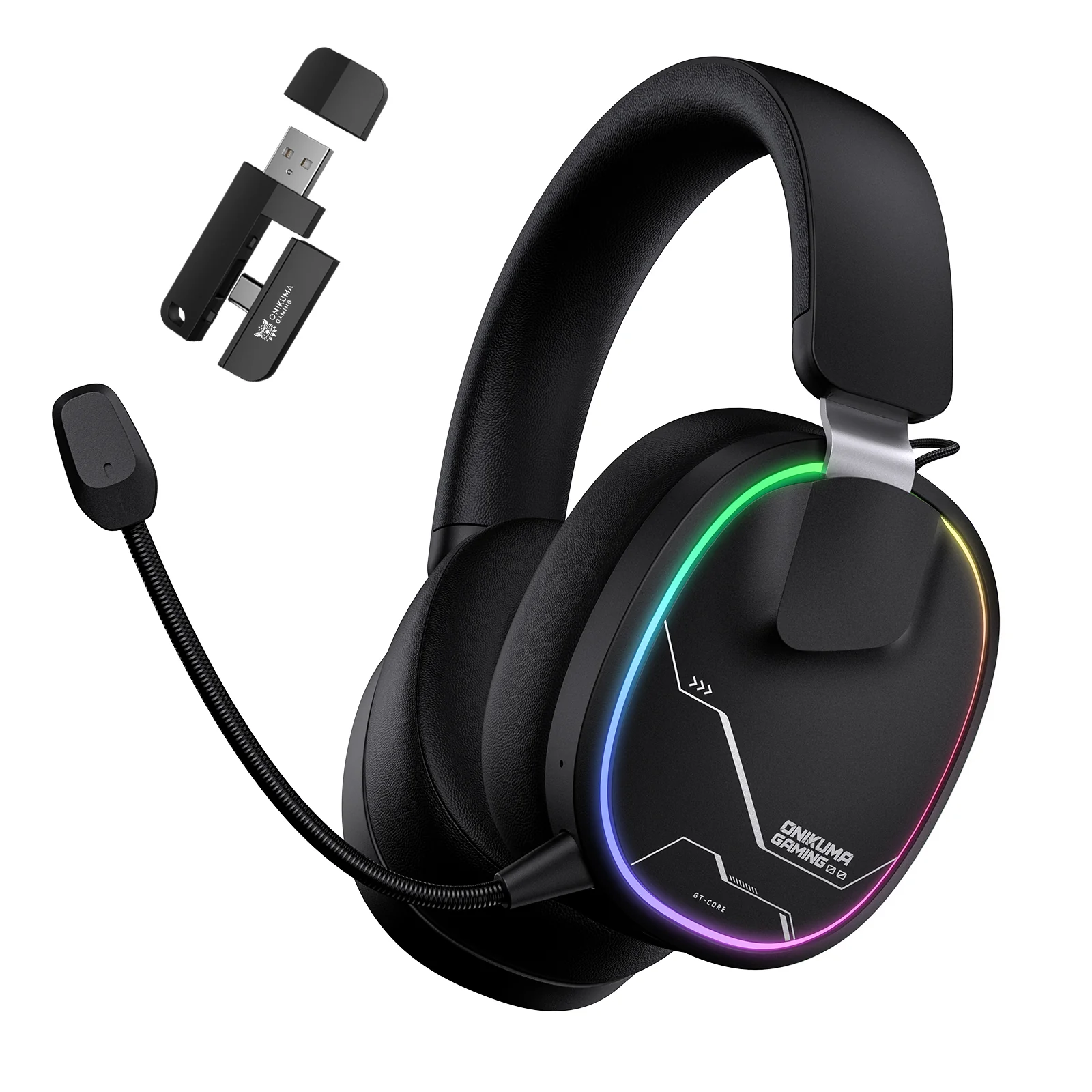 6_adfc4a40-9206-4a10-92b9-1209b4ca2042_2048x2048 ONIKUMA GT836 Gaming Headset with Four-Mode Connectivity- Black - Image 1