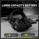 ONIKUMA GT888 Four-mode Bluetooth 2.4G Wired / Wireless Gaming Headset(Black) - Image 4