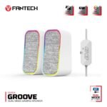 FANTECH GS304 GROOVE DUAL MODE CONNECTION GAMING SPEAKER - WHITE