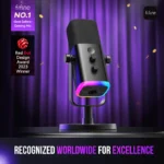 FIFINE AmpliGame AM8 USB/XLR Dynamic Microphone with RGB - Image 3