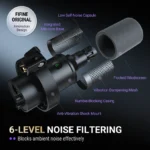 FIFINE Podcasting & Streaming Standard Bundle Kit: K688 Microphone + BM88 Boom Arm Stand - Image 5