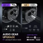 FIFINE Podcasting & Streaming Standard Bundle Kit: K688 Microphone + BM88 Boom Arm Stand - Image 4