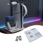 iplay PS5 Slim Multifunctional Cooling Stand with LED Charger - Image 2