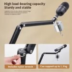 Microphone Stand-Black - Image 2