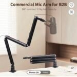 Microphone Stand-Black - Image 4
