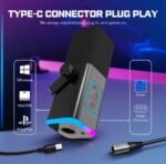 Fifine XLR/USB Dynamic Microphone Kit for Gaming (black) - Image 3
