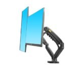 NB F160 Dual Monitor 17″ – 27″ Arm Desk Mount Table Stand Full Motion 2-9 KG – Flat Monitors