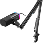 Fifine XLR/USB Dynamic Microphone Kit for Gaming (black)