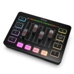 Fifine SC3 Mixer for Professional Streaming and Recording